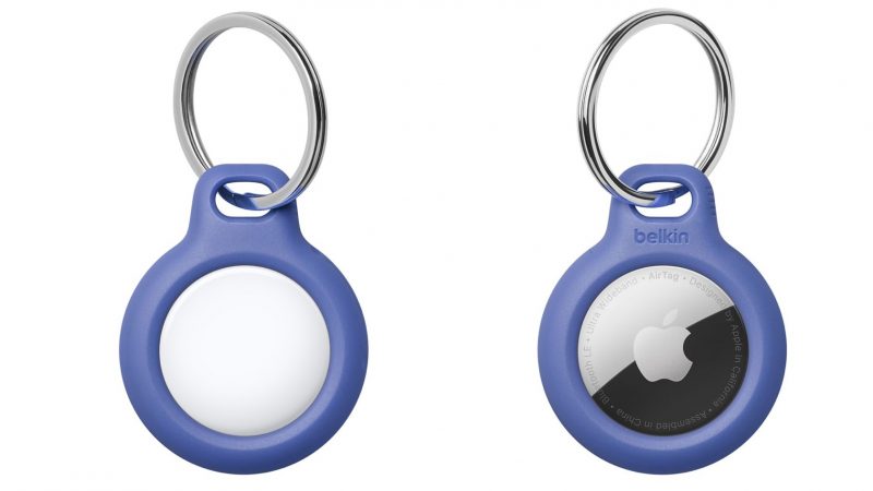Belkin Apple AirTag Reflective Keychain: Never Lose Your Belongings Again