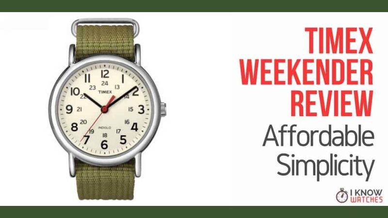 Timex Weekender 38mm Watch: Classic Style with a Modern Twist